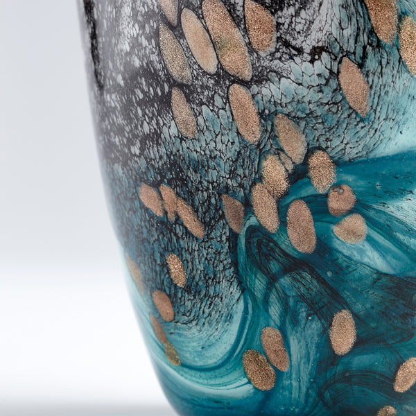 Medium Prismatic Vase in Multi Colored