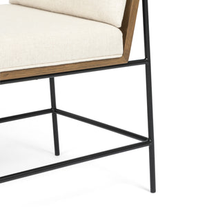 Crete Dining Chair-Savile Flax