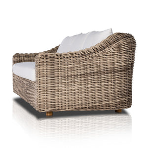 Messina Outdoor Sofa-106" - Venao Ivory