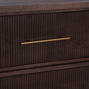 Westlake Solid Wood 2Dwr Nightstand - Kona Brown