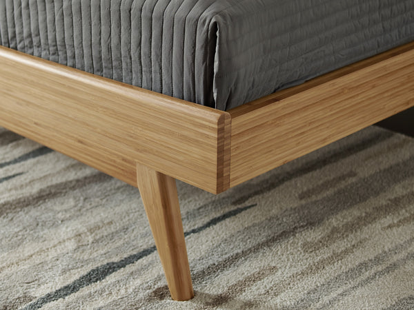 Caramelized Azara California King Platform Bed