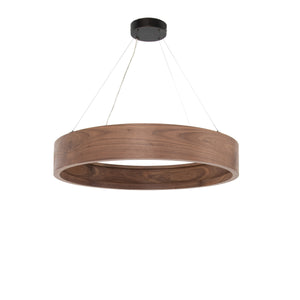 Baum Small Chandelier In Dark Walnut