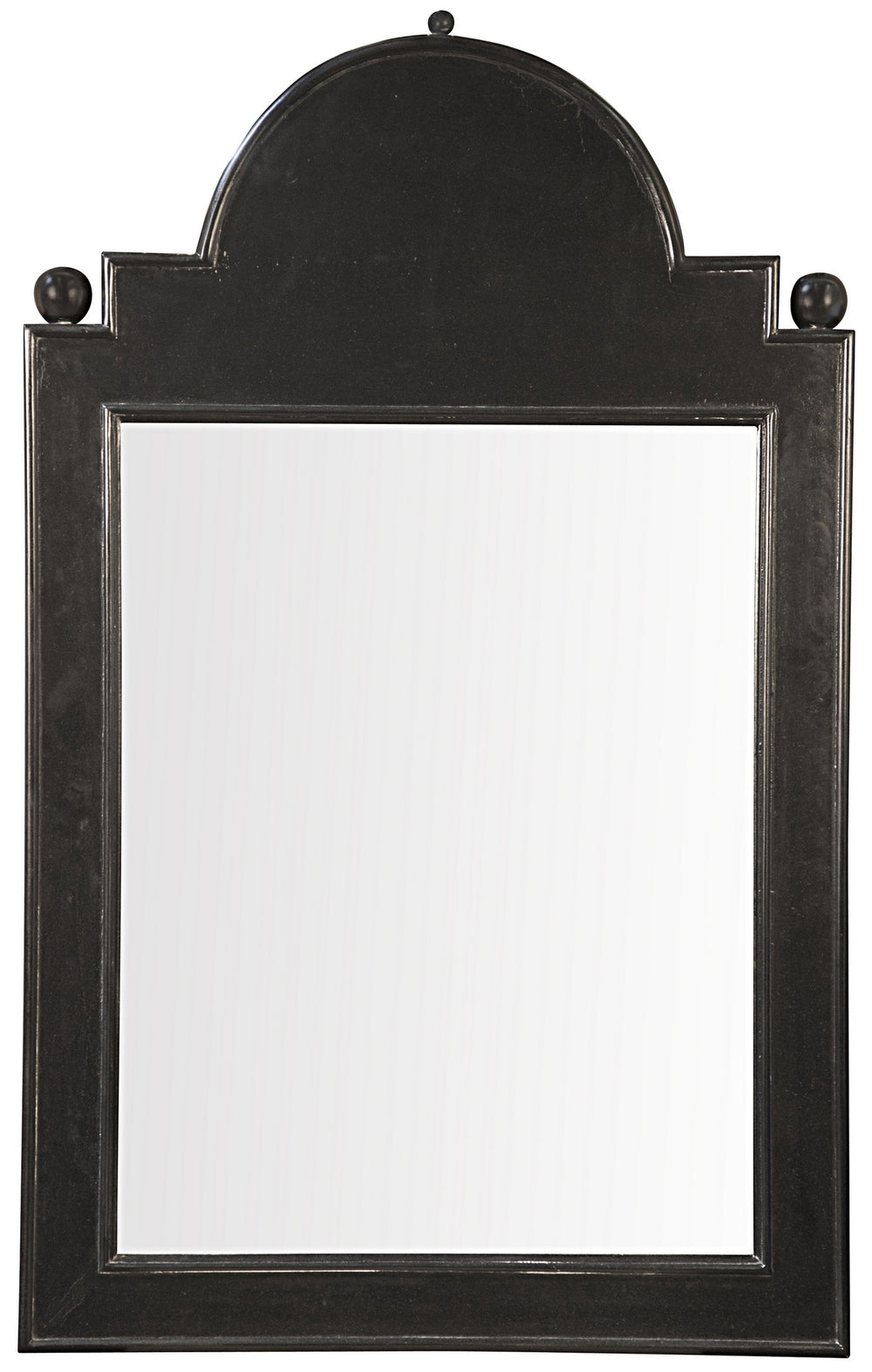 Jess Mirror, Hand Rubbed Black