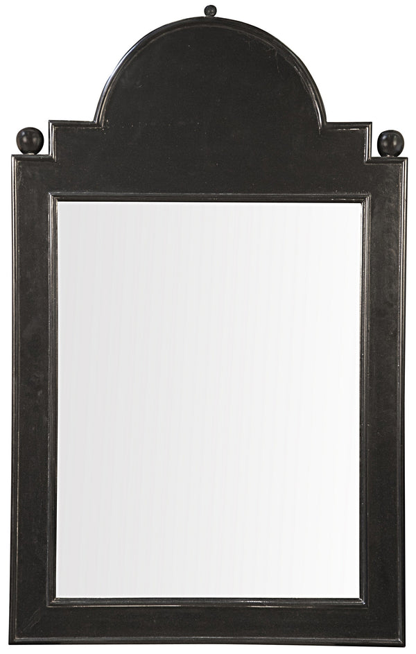Jess Mirror, Hand Rubbed Black