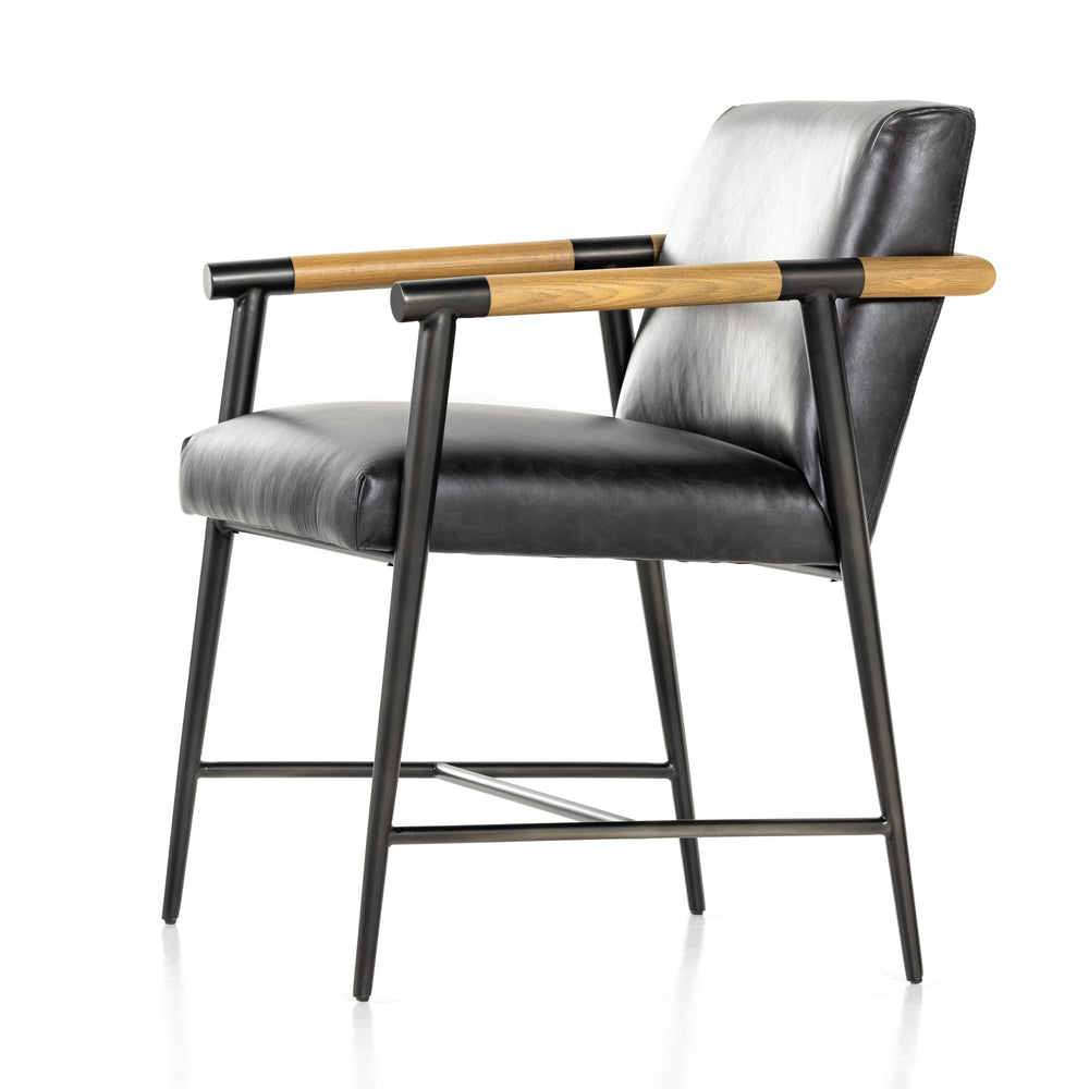 Rowen Dining Chair In Sonoma Black
