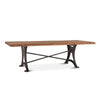 Organic Forge 106-Inch Rectangle Live Edge Dining Table