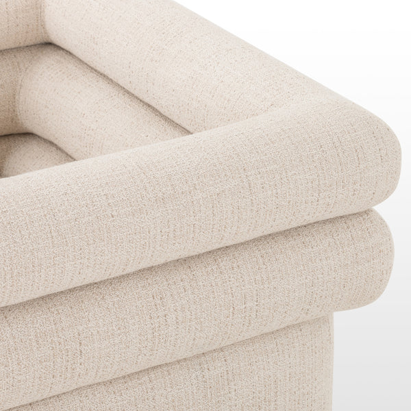 Evie Swivel Chair In Hampton Cream