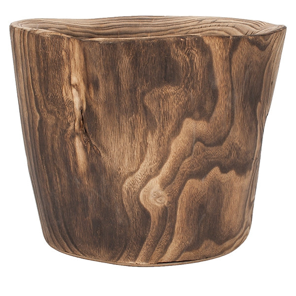 Burned Wood Vases