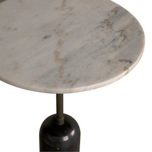 Shantu Side Table with Stone Top