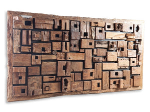 Asken Wood Wall Panel, Lg 102" Long