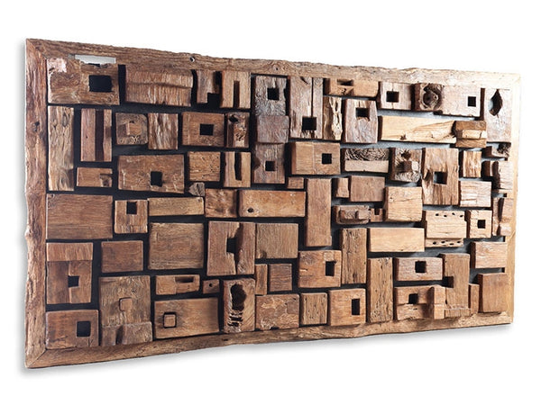 Asken Wood Wall Panel, Lg 102" Long