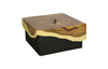 Overflow Coffee Table, Natural, Iron