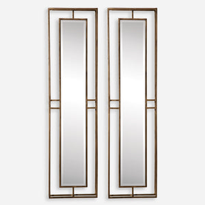 Rutledge Gold Mirrors, S/2