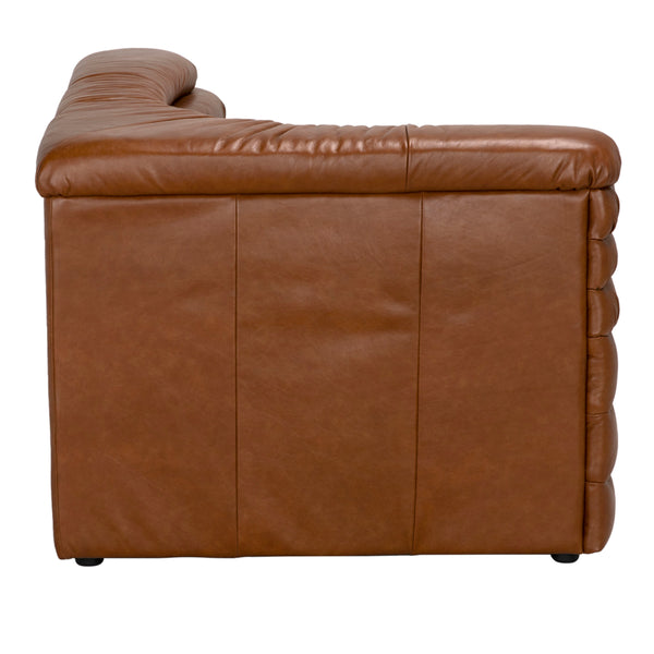 Bandera Sofa, L, Roche Tan Leather