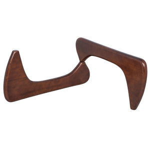 VECHTA TRIANGLE COFFEE TABLE - DARK WALNUT