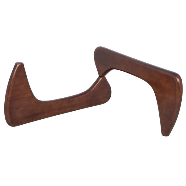 VECHTA TRIANGLE COFFEE TABLE - DARK WALNUT