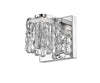 Tempest 1 Light Wall Sconce in Chrome  Finish