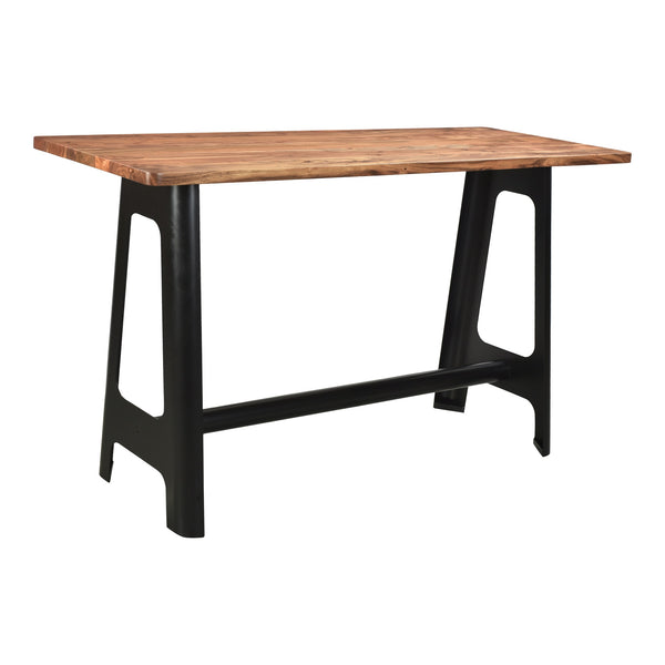 Moe's Craftsman Bar Table, Acacia Wood