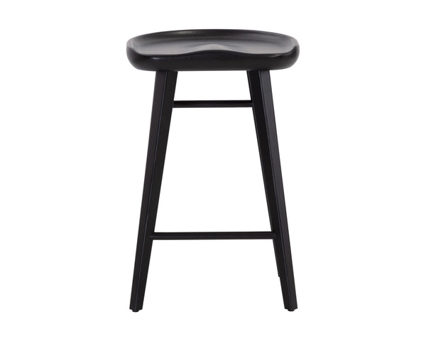 DOMINIC COUNTER STOOL - BLACK