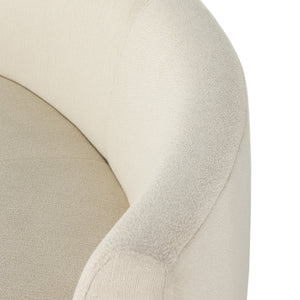 Sanda Dining Banquette In Kerbey Ivory