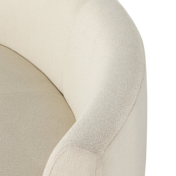 Sanda Dining Banquette In Kerbey Ivory