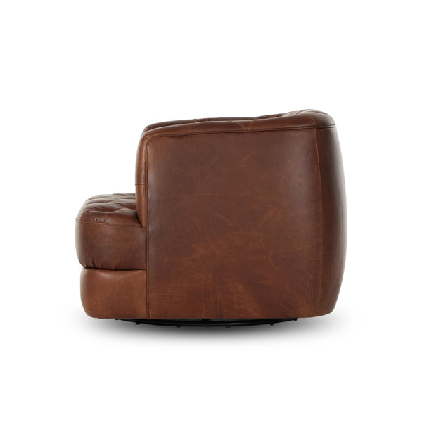 Paul Swivel Chair - Raleigh Cigar
