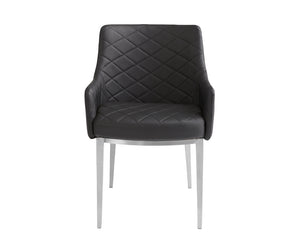 CHASE ARMCHAIR - BLACK