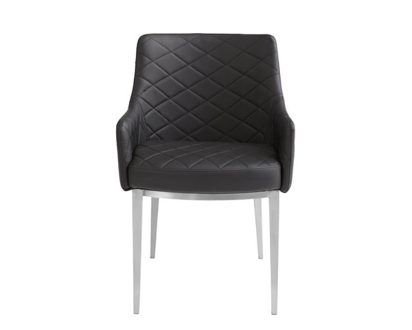 CHASE ARMCHAIR - BLACK