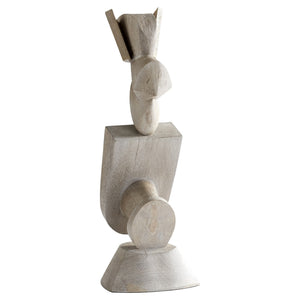 Protector Sculpture | Weathered Grey - Medium