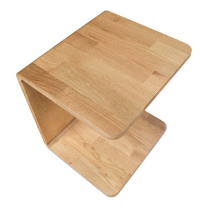 Carrie Side Table in Natural Oak