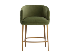 CORNELLA COUNTER STOOL - MEG OLIVE
