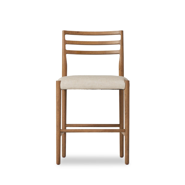 Glenmore Stool In Smoked Oak In Counter