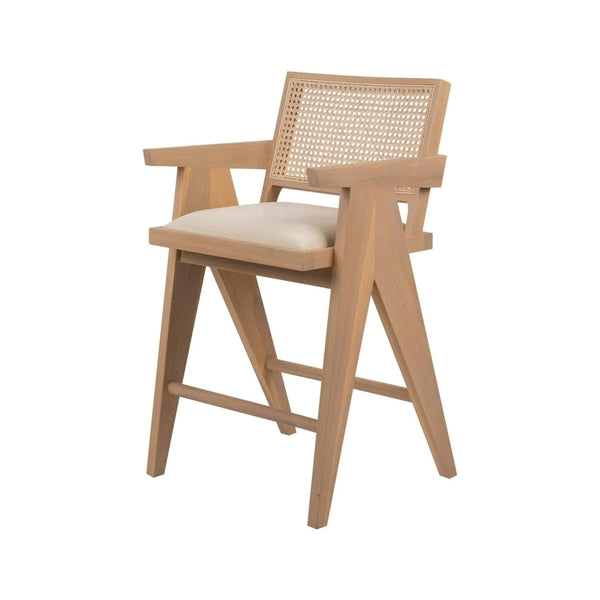 Jeanneret Bar Stool with Cushion