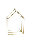 Brass & Glass Hanging Taakh Deco Small