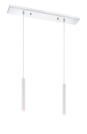 Forest 2 Light Island/Billiard in Chrome Finish