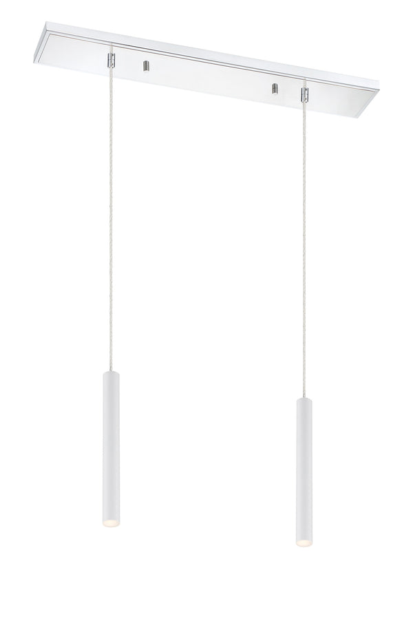 Forest 2 Light Island/Billiard in Chrome Finish