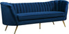 Josefina Sofa In Navy Velvet