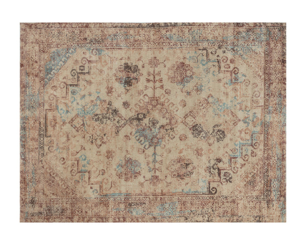 ZAGORA LOOM-KNOTTED RUG - RUST - 9' X 12'