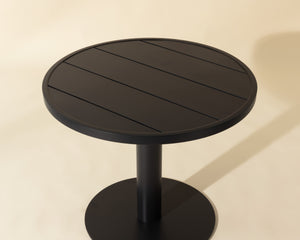 MERANO BISTRO TABLE - ROUND - BLACK - 36"