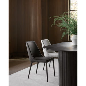 Povera Dining Table Black Acacia Wood