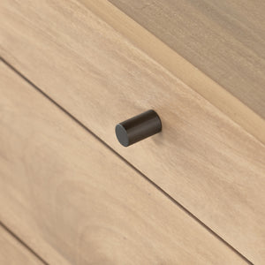 Isador Executive Desk In Dry Wash Poplar