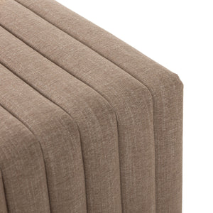 Augustine Ottoman-21" - Crypton® Nomad Taupe