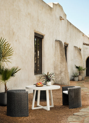 Cyrus Outdoor Dining Table In 48" In Sand
