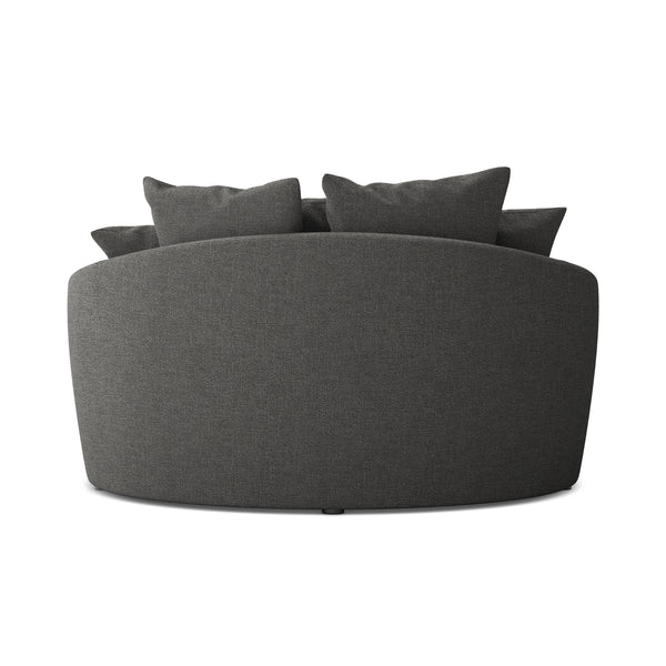 Open Box - Chloe Media Lounger In Gibson Smoke