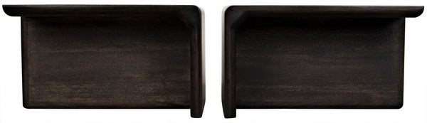 Hagen Coffee Table, Ebony Walnut