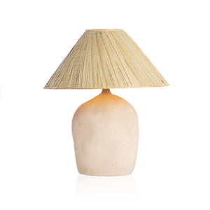 Cobb Table Lamp In Sand Porcelain