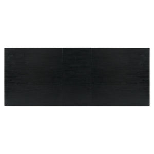 Bedford KD Butterfly Dining Table w/ 20" Ext., Brushed Black 