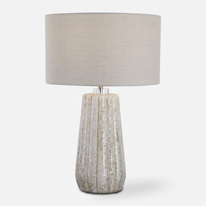 Pikes Stone-Ivory Table Lamp