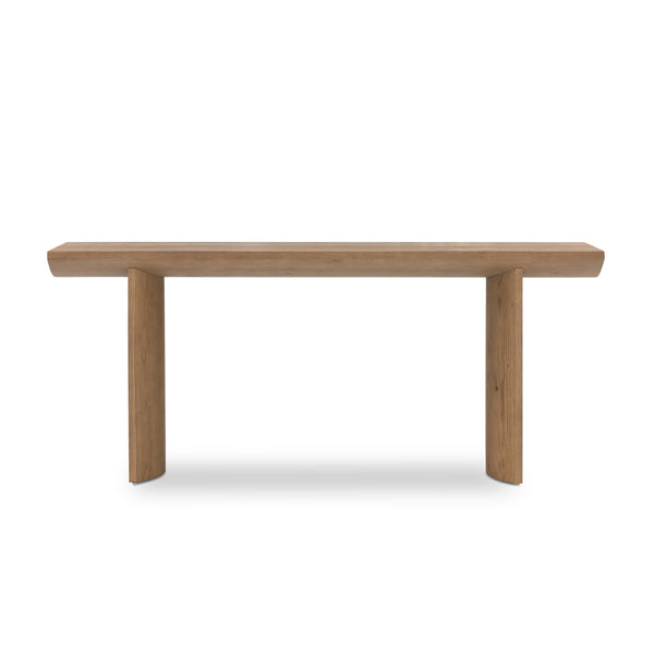 Pickford Console Table In Dusted Oak Veneer