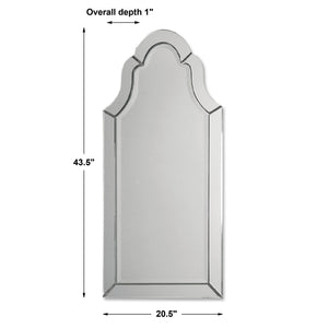 Hovan Frameless Arched Mirror
